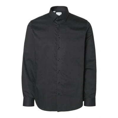 Afbeelding van SELECTED HOMME Overhemd Performance Slim Fit Zwart XL