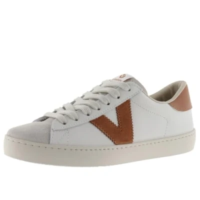 Afbeelding van Victoria 1126142 MEN Lage sneakers Berlijn leer met lederen neus dienblad voor heren, Materiaal: weefsel