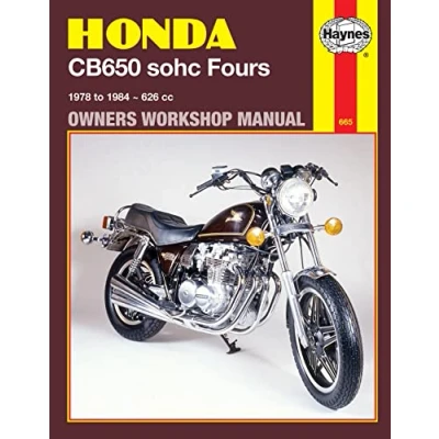 Afbeelding van Honda Cb650 Fours Owner&#039;S Workshop Manual