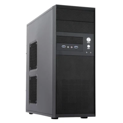 Afbeelding van Chieftec CQ 01B U3 OP computerbehuizing Midi Tower Zwart