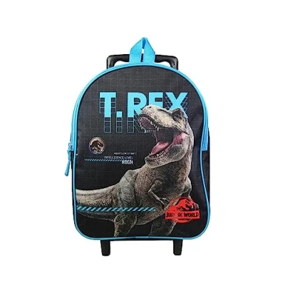 Afbeelding van BAGTROTTER Jurassic World kleuterschool rugzak 31 cm zwart T Rex