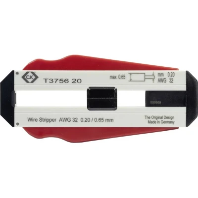 Afbeelding van C.K T3756 20 Draadstripper Geschikt voor: PVC draden, PTFE draden 0.20 mm (max)