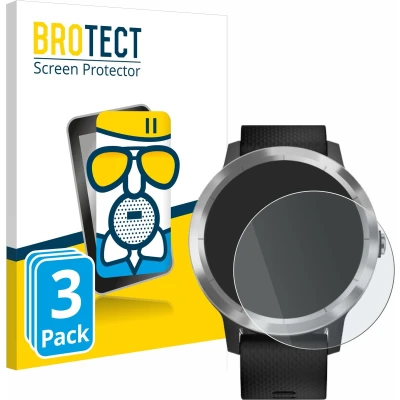 Afbeelding van BROTECT Screenprotector voor Garmin Vivoactive 3 / Forerunner 45 Approach S40 Folie Beschermfolie Beschermglas matte (3 Stuks)