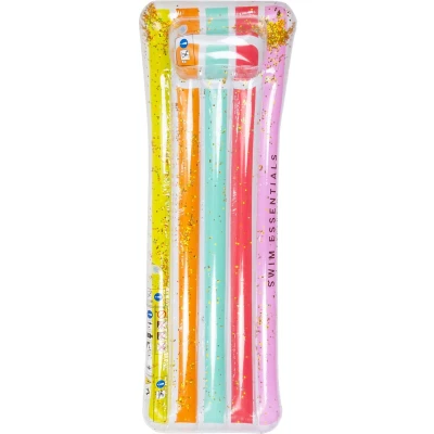 Afbeelding van Swim essentials zwembad luxe luchtbed regenboog