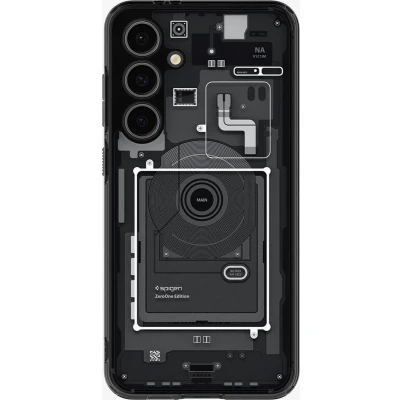 Afbeelding van Spigen Ultra Hybrid Hoesje Geschikt voor Samsung Galaxy S24 FE Back Cover met Air Cushion Zero One