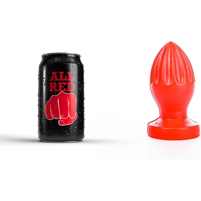 Afbeelding van All Red Buttplug 12 x 5 cm rood
