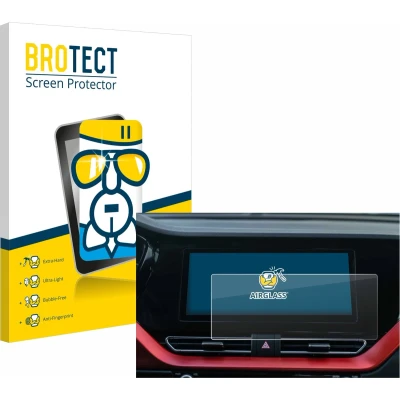 Afbeelding van BROTECT Screenprotector voor Kia E Niro 2020 Infotainment System Folie Beschermfolie Beschermglas transparant