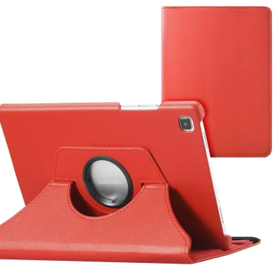 Afbeelding van iMoshion Tablet Hoes Geschikt voor Samsung Galaxy Tab S6 Lite (2022) / 360 Draaibare Bookcase Rood