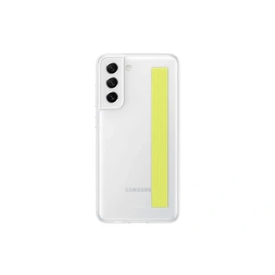 Image de Samsung TPU Back Cover Avec Courroie Blanc Galaxy S21 FE