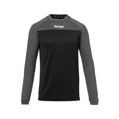 Afbeelding van Kempa Prime Longsleeve, Maat: XXL, Schwarz anthra