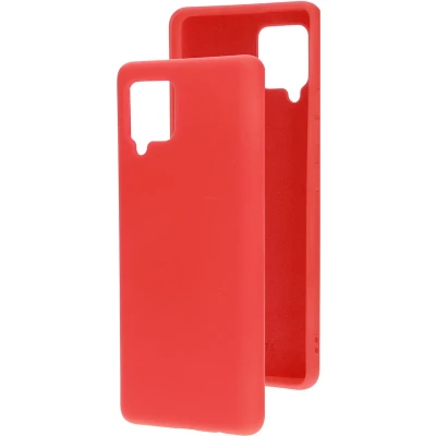 Afbeelding van Mobiparts Silicone Cover Samsung Galaxy A42 (2020) Scarlet Red