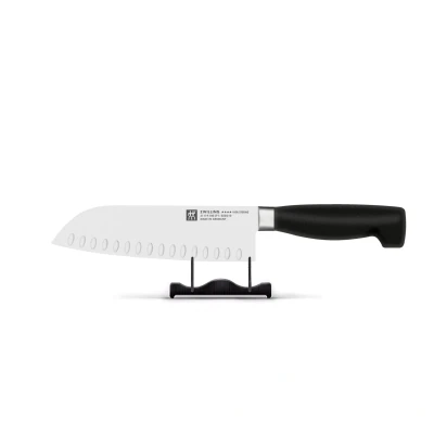 Image de Zwilling Couteau Santoku 4 étoiles avec fossettes 180 mm