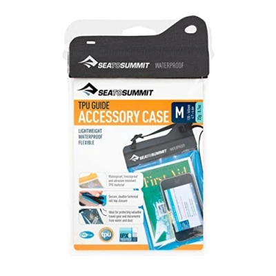 Afbeelding van Sea To Summit TPU Guide Accessory Case Large Waterdichte Hoes Zwart Moneybelts &amp; Documenttasjes