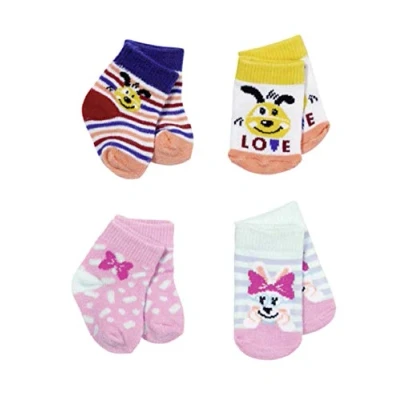 Afbeelding van Baby Born Sokken 4 Stuks Assorti