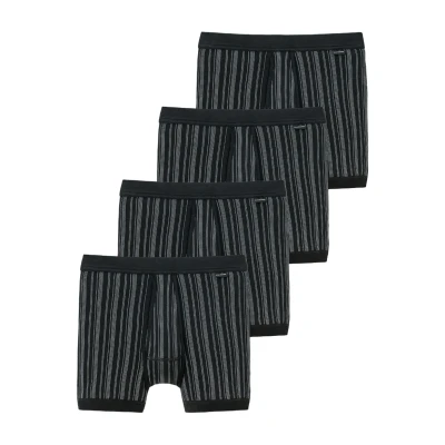 Afbeelding van Schiesser 4 PACK Onderbroeken, Heren, Maat: Large, Schwarz
