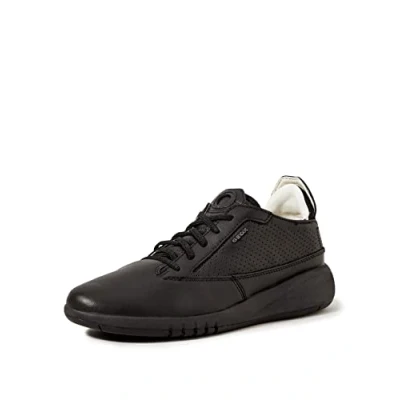 Afbeelding van Geox D Aerantis A Damessneakers, zwart.