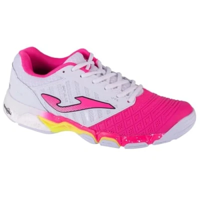 Afbeelding van Joma Impulse Volleybalschoenen, Dames, Maat: 39, White/pink Textiel/ synthetisch