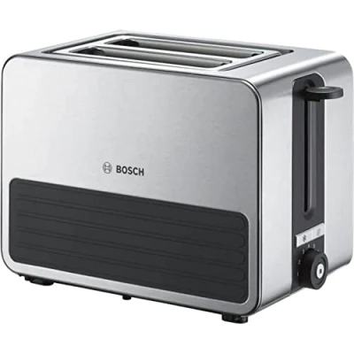 Image de Bosch tat7s25 grille pain 950w 2 tranches inox