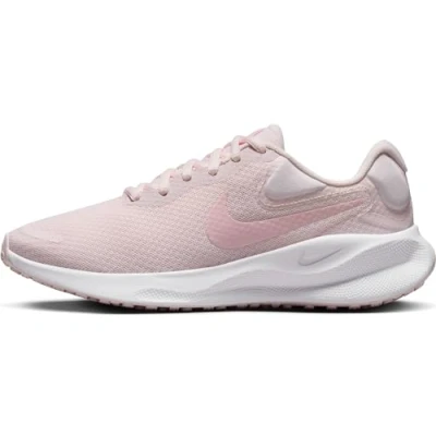 Afbeelding van Nike Performance Revolution 7 Hardloopschoenen neutraal, Dames, Maat: 36.5, Pearl pink/pink foam/white Textiel/ synthetisch