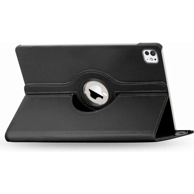 Afbeelding van iMoshion Tablet Hoes Geschikt voor iPad Pro 11 (2024) M4 360 Draaibare Bookcase Zwart