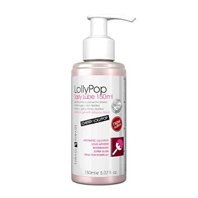 Afbeelding van LollyPop Tasty Lube intieme gel met kersen lollie geur 150ml