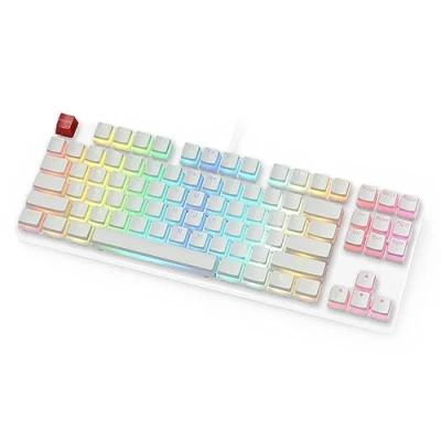 Afbeelding van Glorious PC Gaming Race Aura Keycapset wit