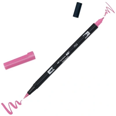 Afbeelding van Tombow ABT dubbele brushpen pink rose 703