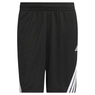 Afbeelding van adidas Performance Legends 3 Stripes Basketbalshort Heren Zwart XL 5&quot;