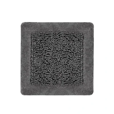 Afbeelding van Heckett &amp; Lane Luxe Badmat Buchara 60x60 cm Antraciet