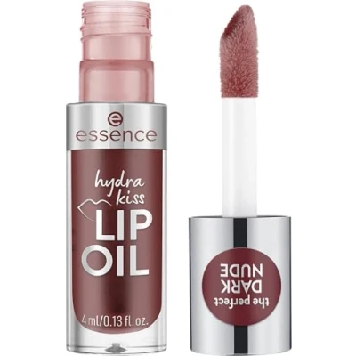 Afbeelding van essence Hydra Kiss Lip OIL nr. 08 Hydraterende lippenstift, voedend, met oliën, glanzend, veganistisch, zonder parabenen, microplasticdeeltjes, nanodeeltjes, per stuk verpakt (4 ml)