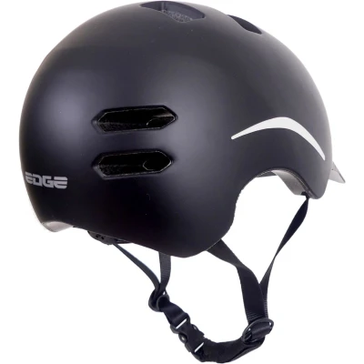 Afbeelding van Fietshelm Edge Urban E bike Pedelec Medium (54 58cm) zwart NTA 8776 keurmerk (bromfiets &amp; spe...