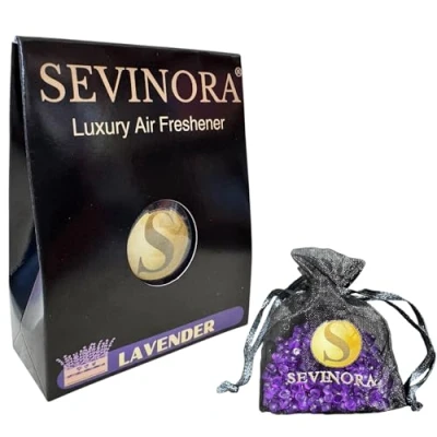 Afbeelding van sachet parfumé à la lavande pour voiture, armoire et pièce, désodorisant, d&#039;armoire parfum contre les odeurs (lavande)
