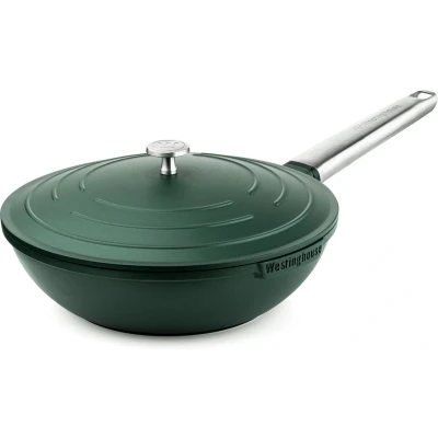 Afbeelding van Westinghouse Wokpan Performance Gracious Green ø 28 cm Standaard anti aanbaklaag