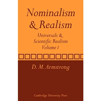 Afbeelding van Nominalism And Realism Volume I