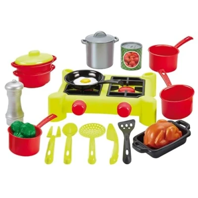 Afbeelding van Ecoiffier 100% Chef Fornuis, 12dlg.