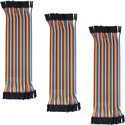 Afbeelding van AZDelivery 3 x Jumper Draadkabel 40 stuks per 20 cm F2F Vrouwelijk naar compatibel met Arduino en Raspberry Pi Inclusief E Book!