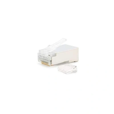 Afbeelding van TooQ NanoCable 10.21.0203 stekker voor RJ45, Cat.6 FTP ethernetkabel, (10 stuks)