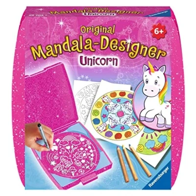 Afbeelding van Ravensburger Mini Mandala Designer Unicorn