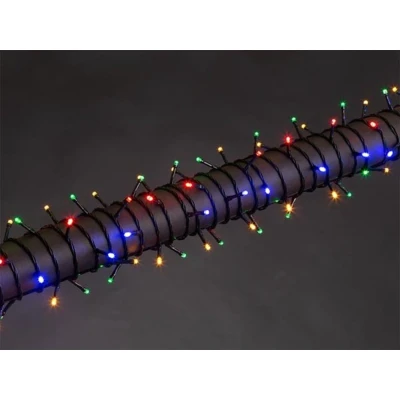Afbeelding van STELLA LED 20 m 300 leds veelkleurig groene kabel 24 V