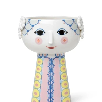 Afbeelding van Bjorn Wiinblad Eva Vaas H23cm D17.5cm pink