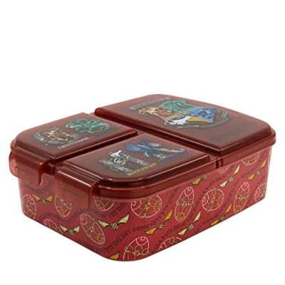 Afbeelding van Harry Potter MIT 3 FÄCHERN Brooddoos voor kinderen, Maat: One Size, Braun