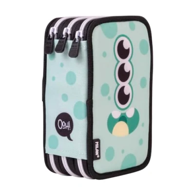 Afbeelding van MILAN® Trousse 3 étages avec contenu série spéciale Aliens, vert