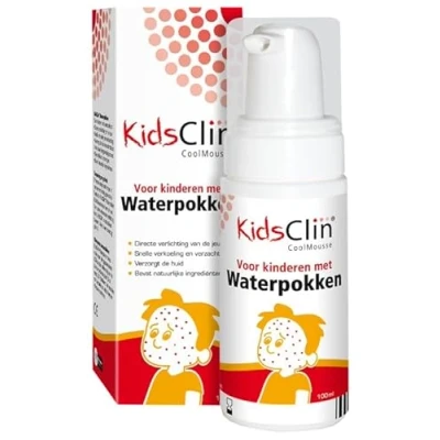 Afbeelding van KidsClin Waterpokken Cool Mousse 100ml