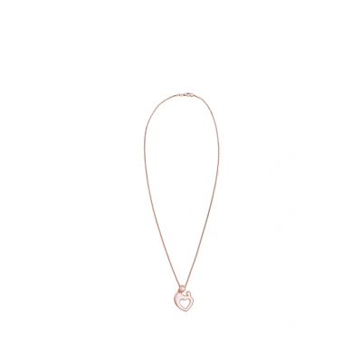 Afbeelding van Elli Heart Design Ketting Rose goldcoloured, Dames, Maat: 55, gold coloured