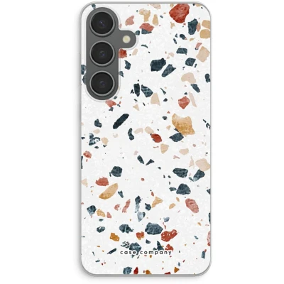 Afbeelding van Case Company® hoesje geschikt voor Samsung Galaxy S24 Plus Terrazzo N4 Soft Cover Telefoonhoesje Bescherming aan alle Kanten en Schermrand