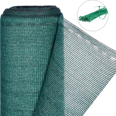 Afbeelding van Relaxdays zichtbreeknet groen 200 cm zichtdoek tuinhekbekleding privacydoek 2,0 x 6 meter