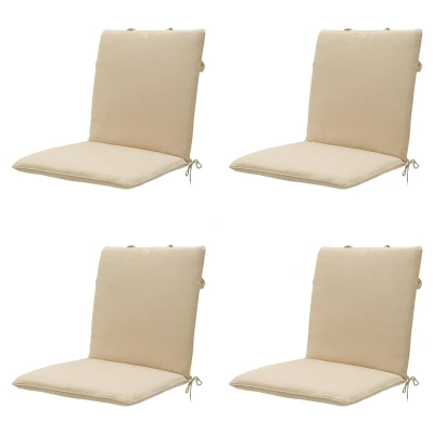 Afbeelding van Madison Stapelstoel kussen Beige eco + nature outdoor finishing 4 stuks