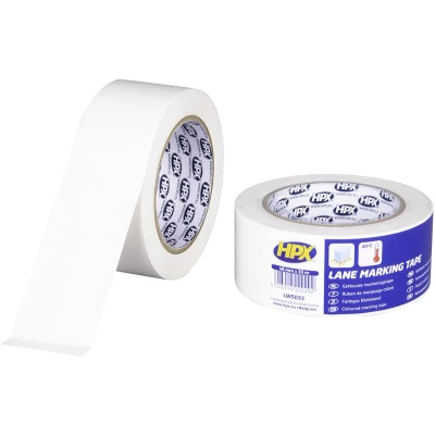 Afbeelding van Zelfklevende markeringstape wit 48mm x 33m