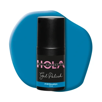 Afbeelding van Gelpolish #140 Brooklyn 10ml Blauw Gelnagellak Hola