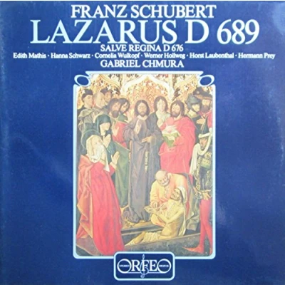 Afbeelding van Mathis, Schwarz, Hollweg, Prey Schubert Lazarus/ Chmura (2 LP)
